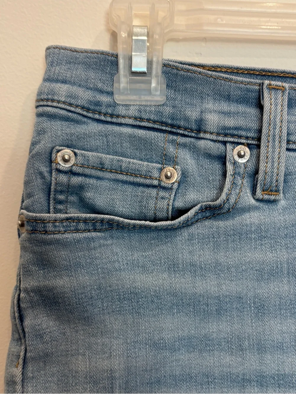 Levi’s Classic Light Wash Denim Shorts